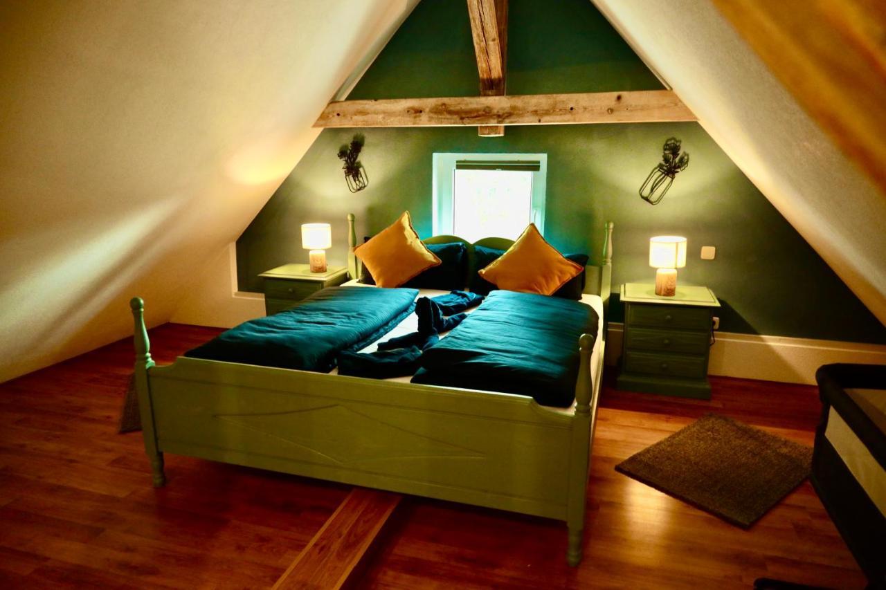 Ferienhaus Bergauszeit In Der Alten Post Неселванг Екстериор снимка